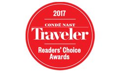 Condé Nast Traveler - Readers' Choice Award 2017