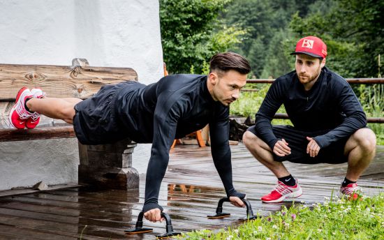 Personal training at the Stanglwirt at the foot of the Wilder Kaiser