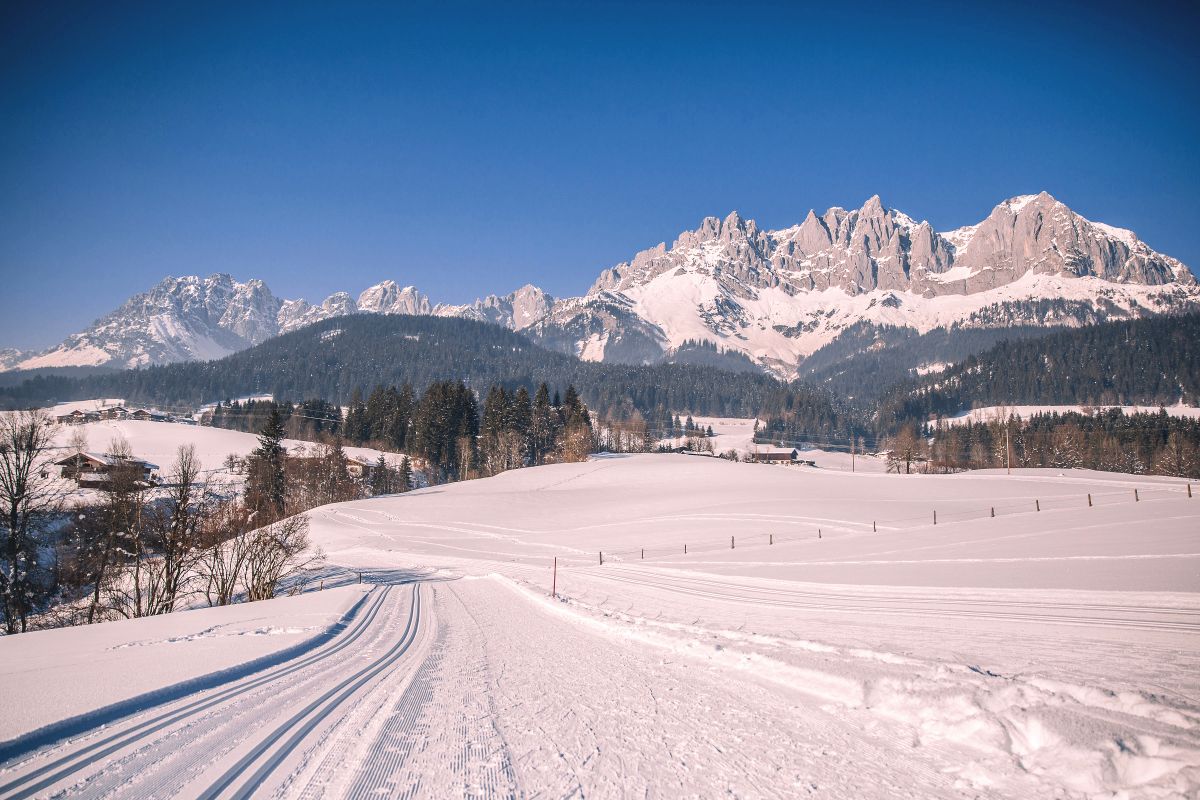 Langlaufen am Wilden Kaiser