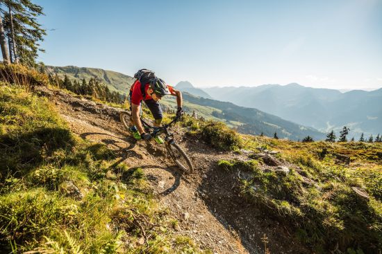 Mountain biking in the Brixental