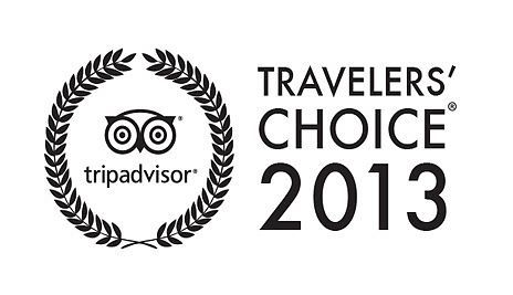 Travellers' Choice Award 2013