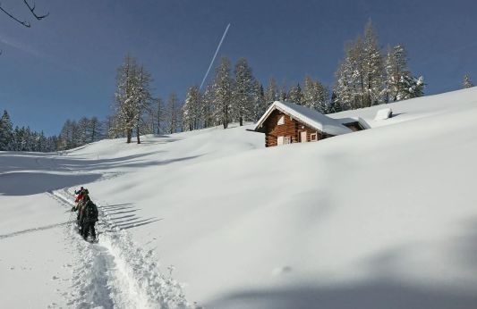 Schneeschuh Wanderung