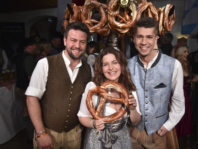 Johannes Hauser, Ronja Forcher und Felix Briegel