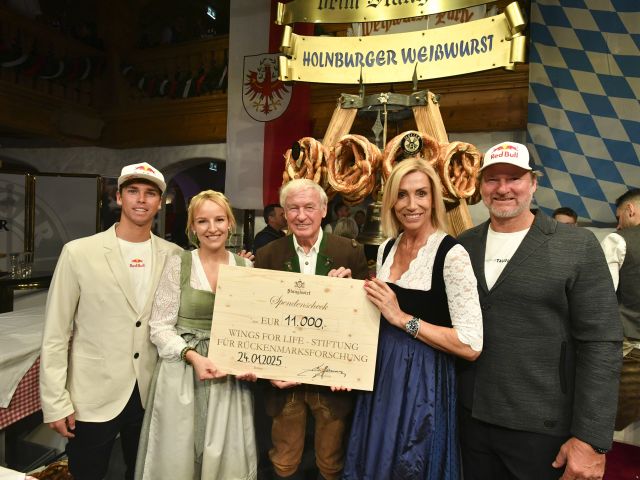 Liam Dunkerbeck, Maria und Balthasar Hauser, Anita Gerhardter und Bjørn Dunkerbeck