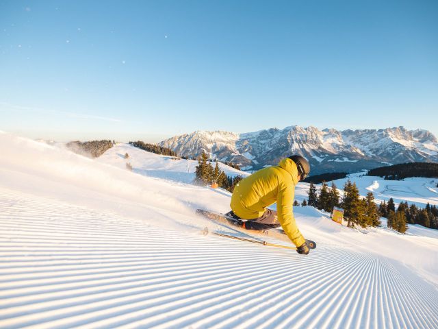 First-class skiing