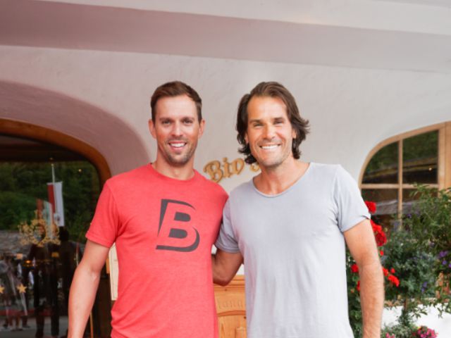 Tommy Haas and Mikey Bryan