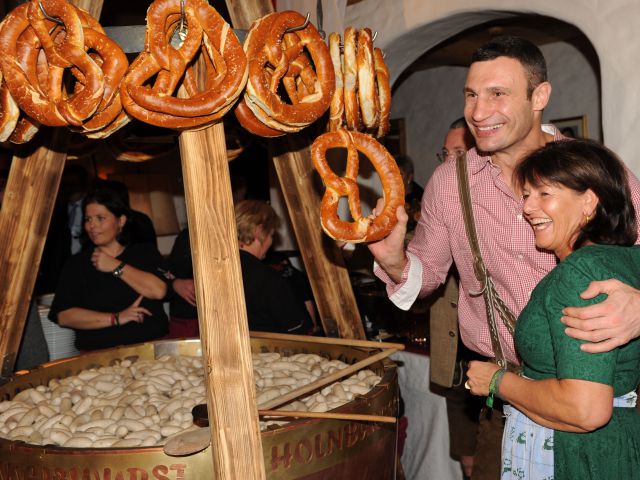 Vitali Klitschko und Magdalena Hauser