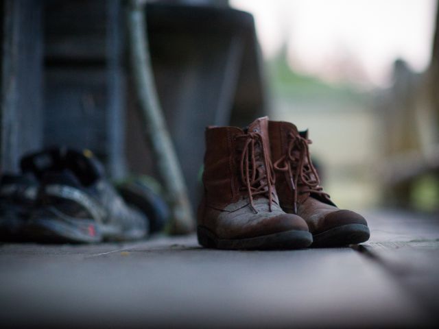 Hiking boots